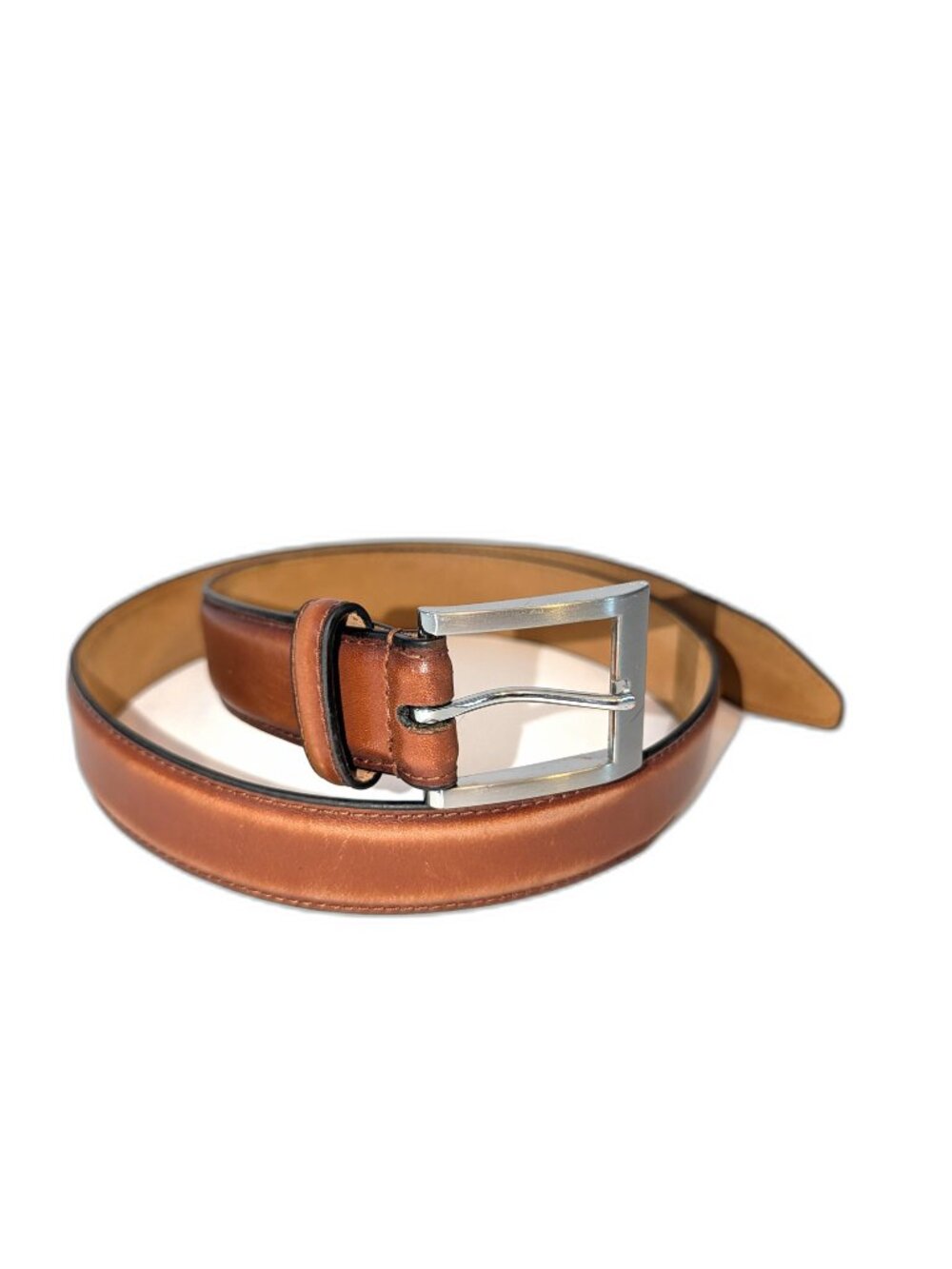 Allen Edmonds Men's | Main Street Brown Leather Dress Belt | Size 32